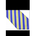 Stropdas blauw groen wit Streep SALE